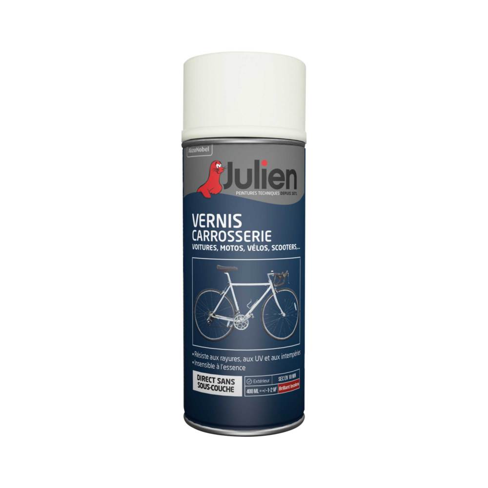 Aérosol Vernis Carosserie 400 ml Incolore Brillant