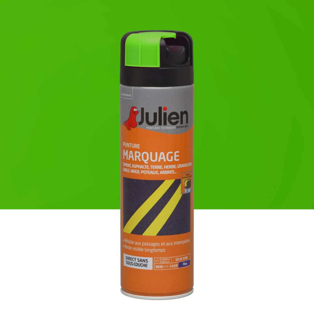 Aérosol Peinture de Marquage 500 ml Vert Fluo