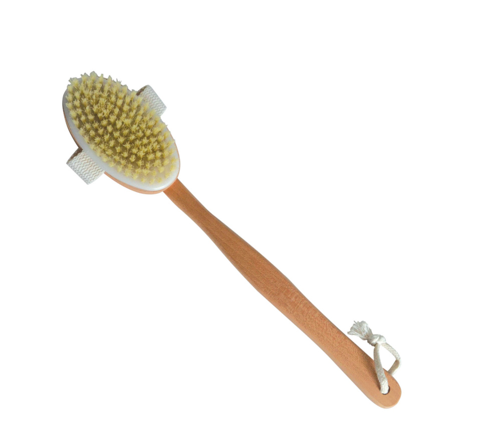 Brosse à dos en bois 37cm