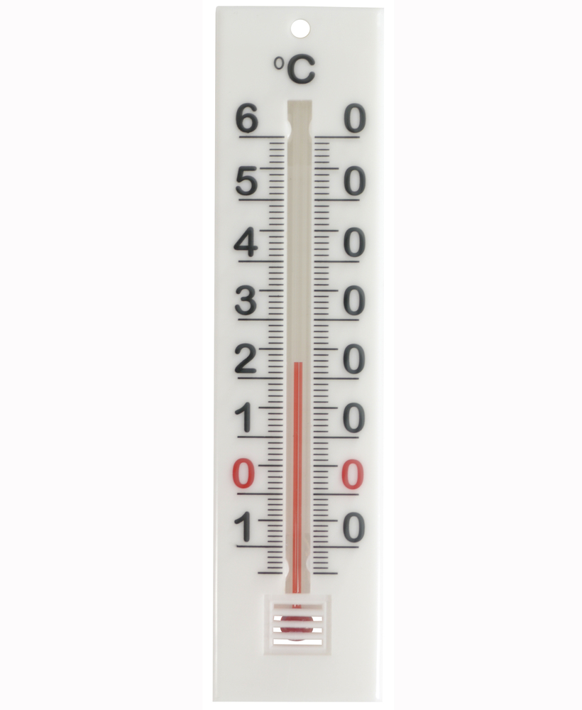 Thermomètre Mini Blanc 14cm