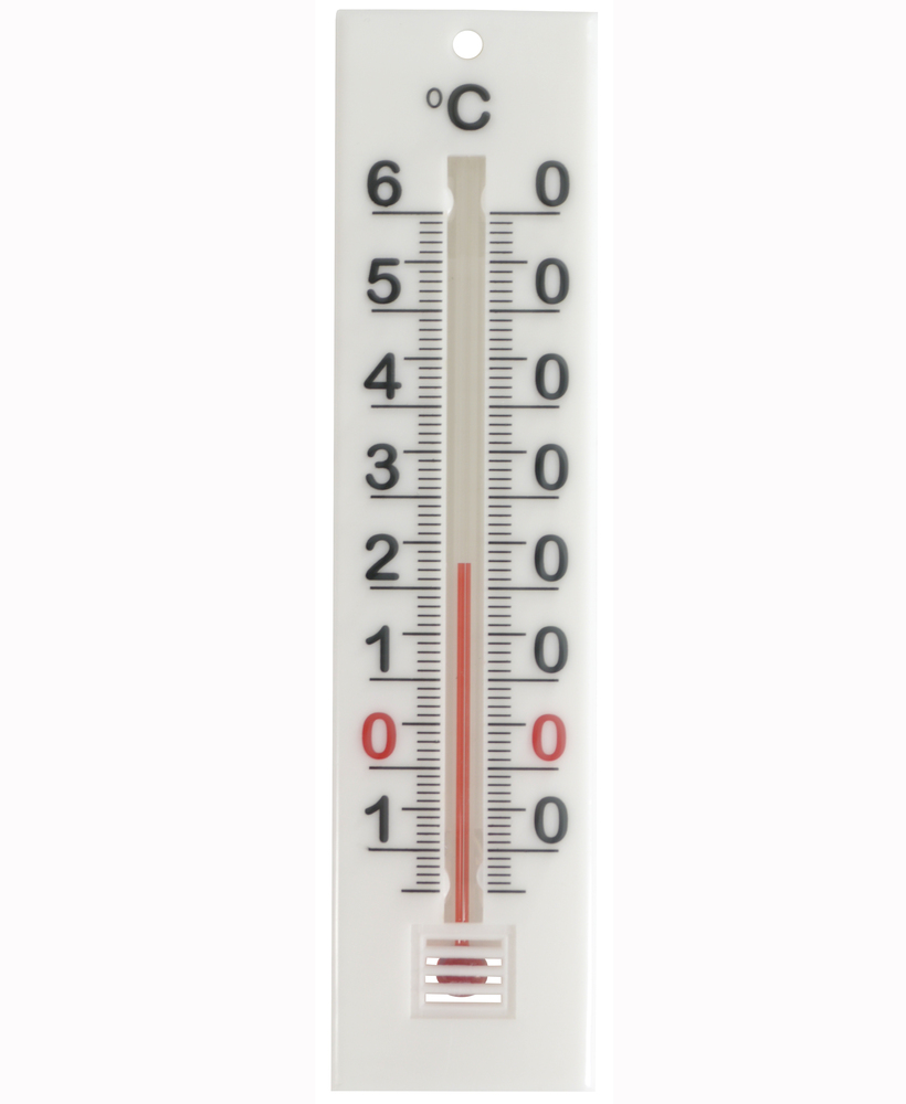 Thermomètre Mini Blanc 14 cm