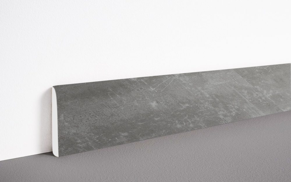 Plinthe PVC à coller Composite Cool Grey
