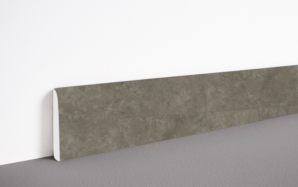 Plinthe PVC à coller Perlato Stone 46968, aspect pierre naturelle