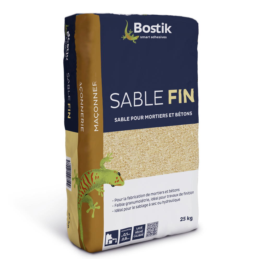 Sable Fin S409 Sibelco 25 kg