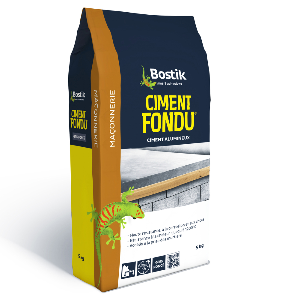 Ciment Fondu Gris Foncé 5 kg