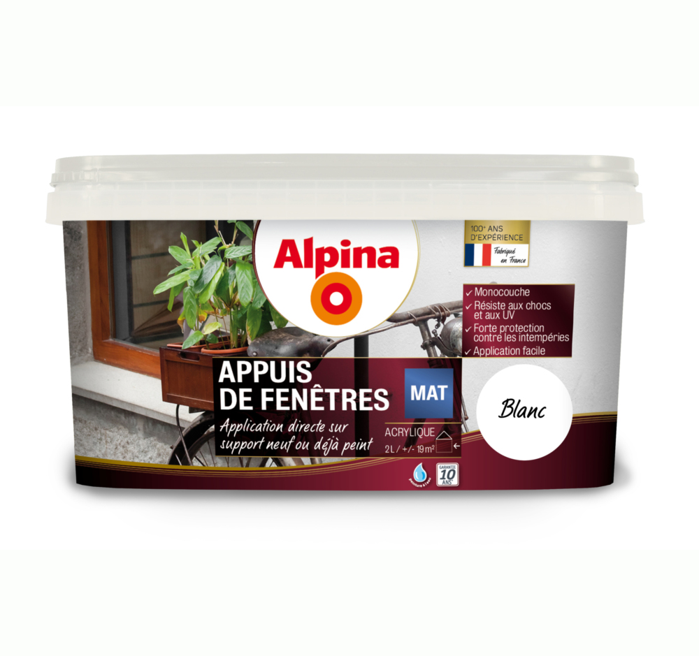 Peinture Appuis de Fenêtres 2L