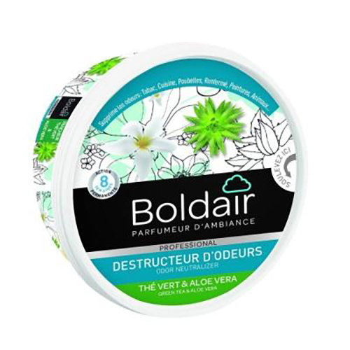 Pot de gel destructeur d'odeur Senteur Thé Vert 300g