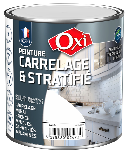 Peinture carrelage et stratifié 0.5L