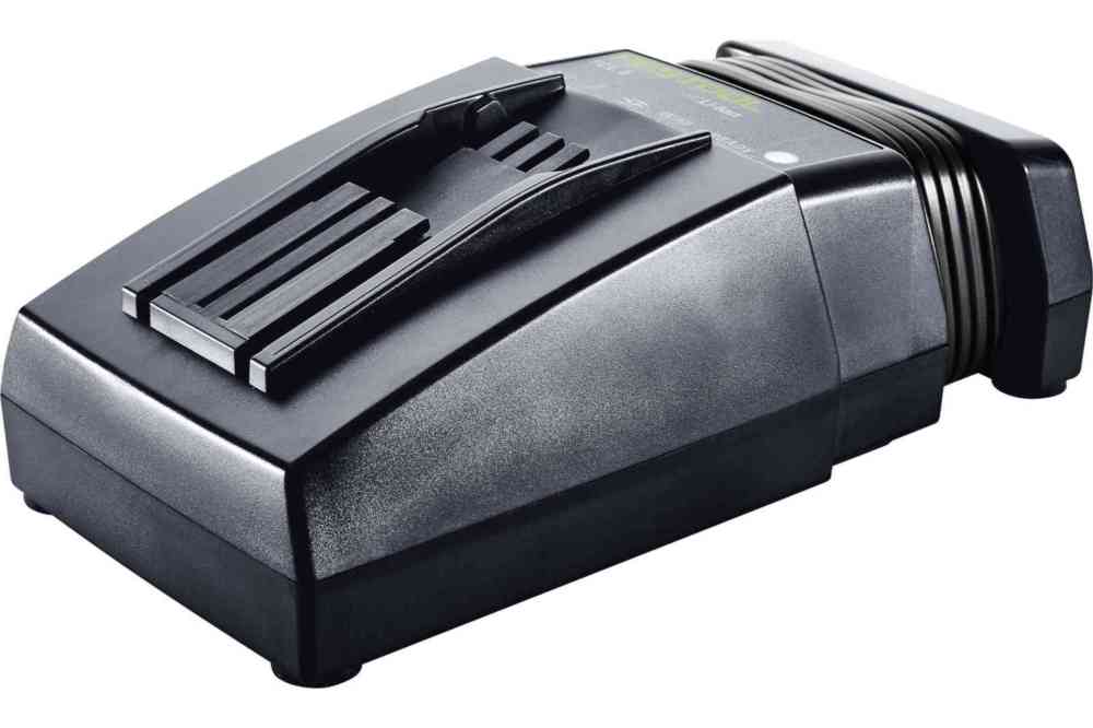 Chargeur rapide TCL 6 noir pour batterie d'outils électroportatifs avec voyant de charge