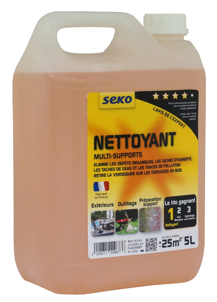 Nettoyant multi-supports Seko 5L