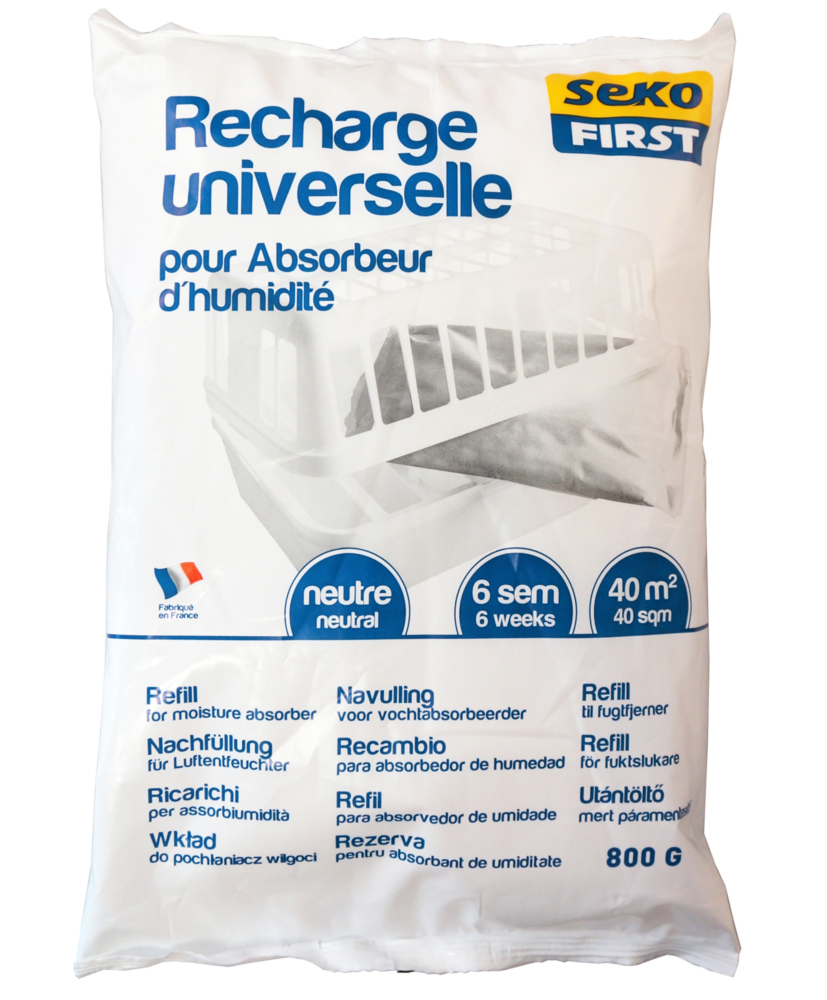 Recharge Absorbeur Universelle Sekofirst Neutre Sachet 800g
