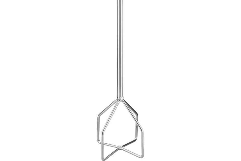 Tige mélangeuse CS en acier, diamètre 120mm, longueur 600mm, avec filetage M14 pour malaxeur professionnel.