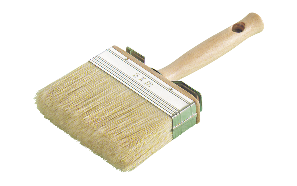 Brosse plate rectangulaire