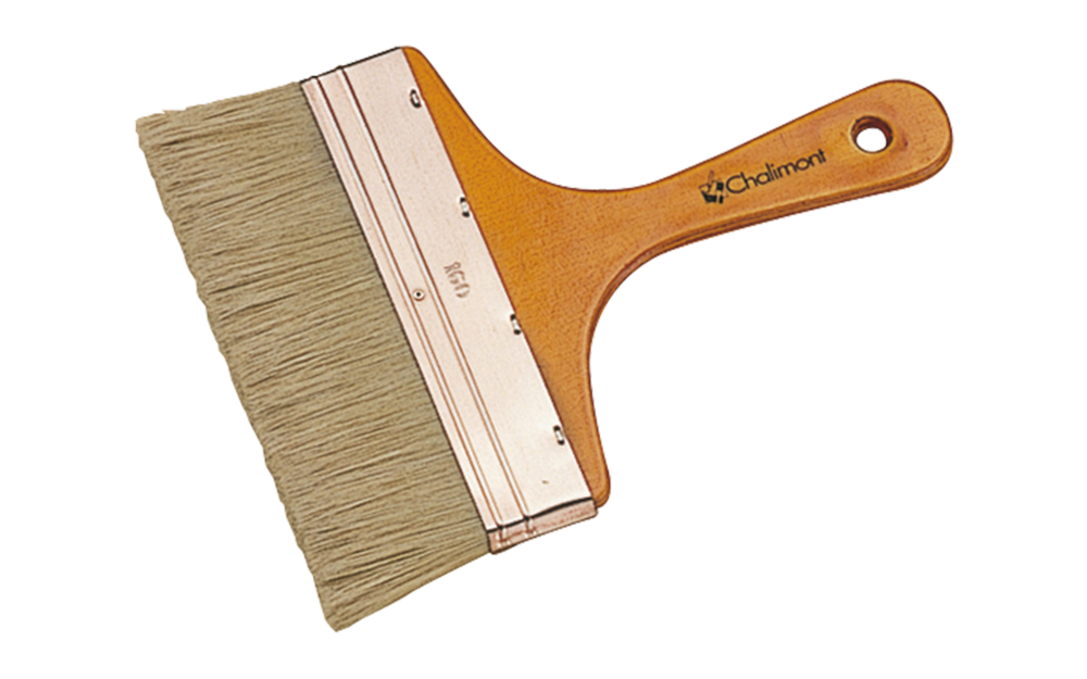 Brosse spalter tradition manche bois vernis