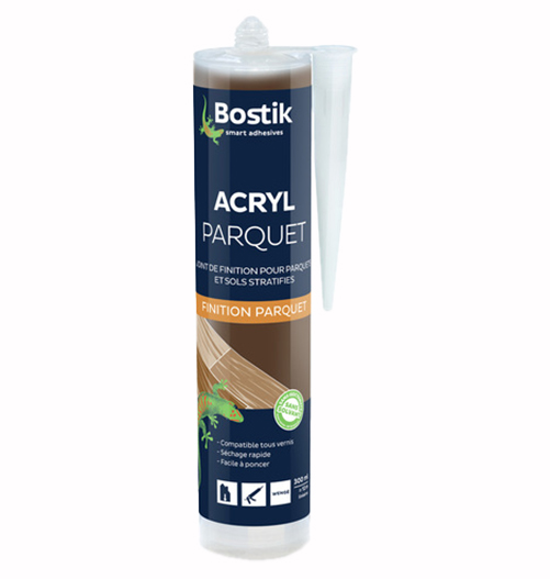 Acryl Parquet joint de finition acrylique cartouche de 300ml