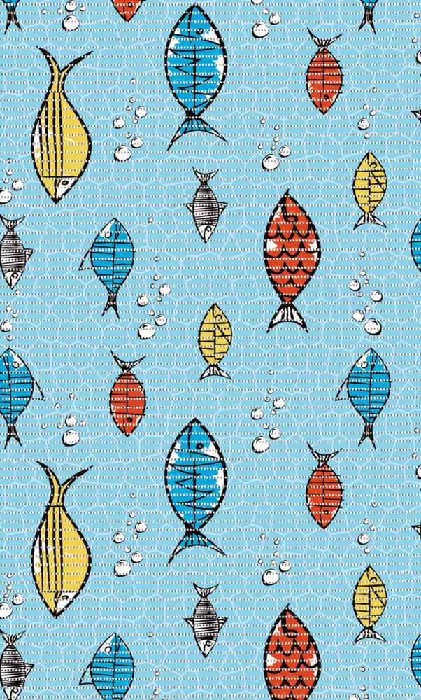 Mousse Flexy Imprimé Sardinade 65 cm x 15 m