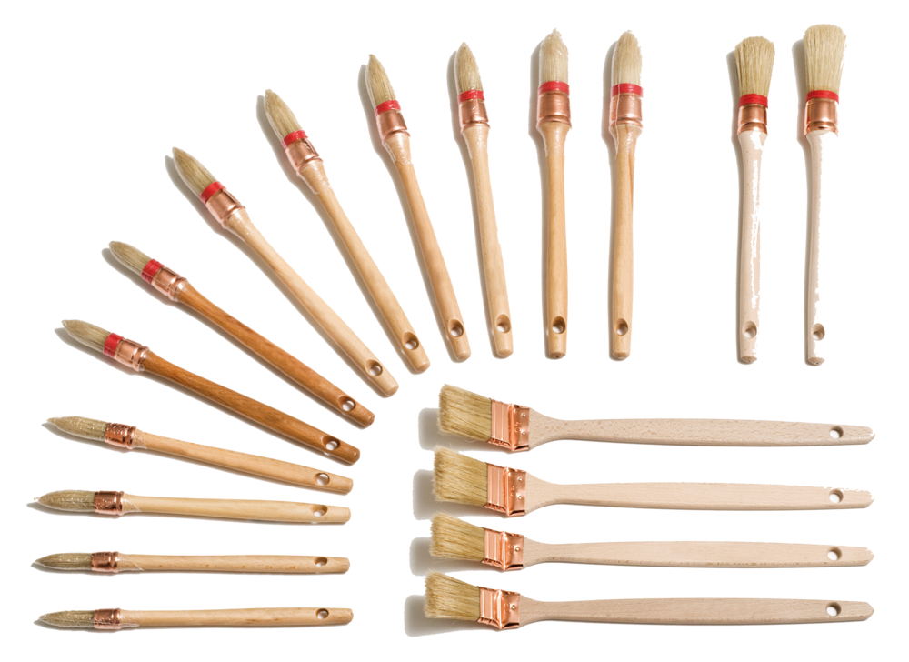 Lot de 18 brosses en cuivre Expert, assortiment pour perceuse, nettoyage et décapage de surfaces.