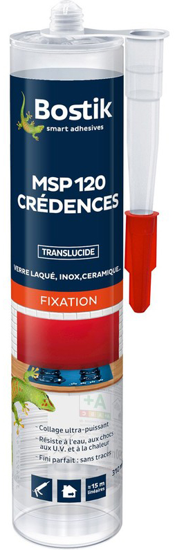 Mastic MSP 120 Colle Crédences Cartouche de 290 ml