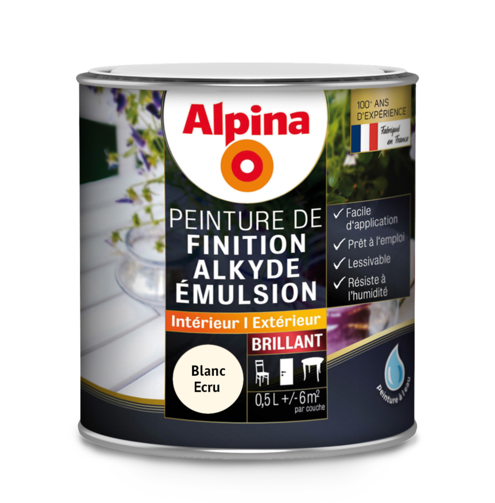 Peinture de Finition Alkyde Brillant 0.5L