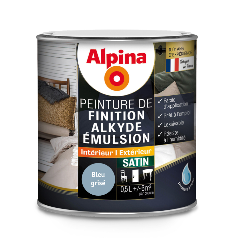 Peinture de Finition Alkyde Satin 0.5L