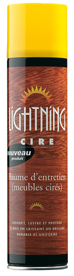 Cire d'entretien encaustique Meuble et Bois 400 ml pour nourrir et protéger le bois