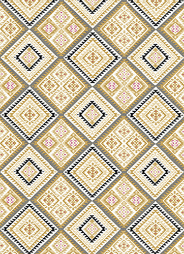 Papier Peint Liasse Best S1 VEI Motif Tapis Jaune