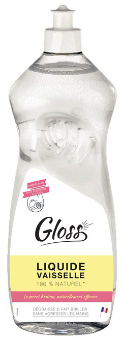 Gloss Liquide Vaisselle Naturel au Citron 1L