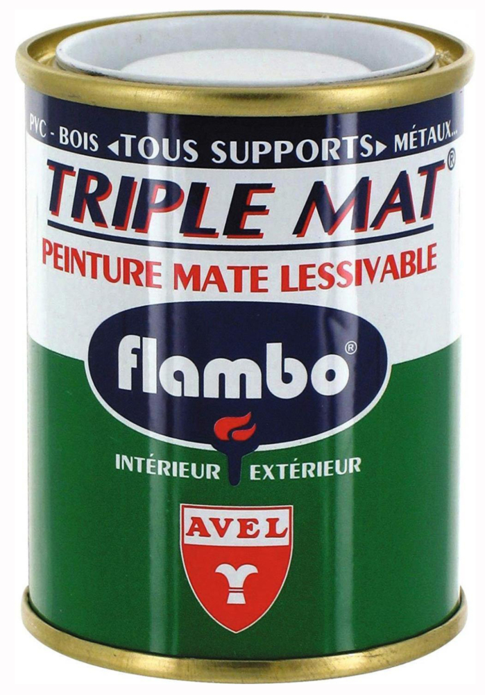 Flambo Triple Mat 100 ml Blanc