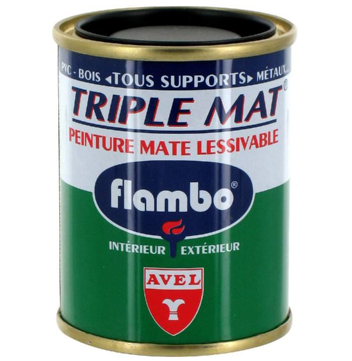 Flambo Triple Mat 100 ml Noir
