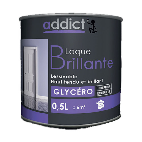 Laque Multisupports Glycéro Brillante 0.5L