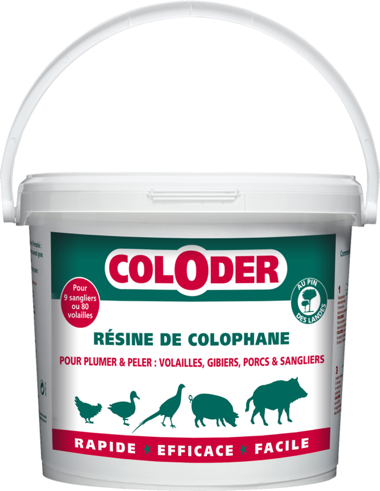 Coloder Résine de Colophane en poudre seau de 3kg5