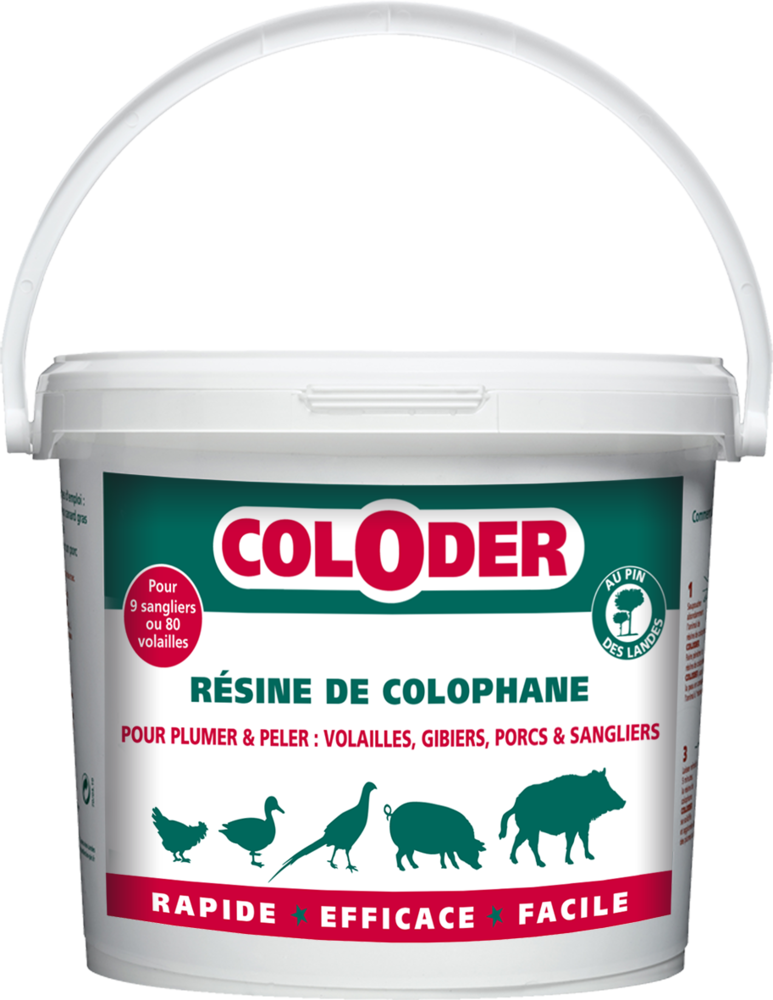 Coloder Résine de Colophane en Poudre Seau de 3.5 kg