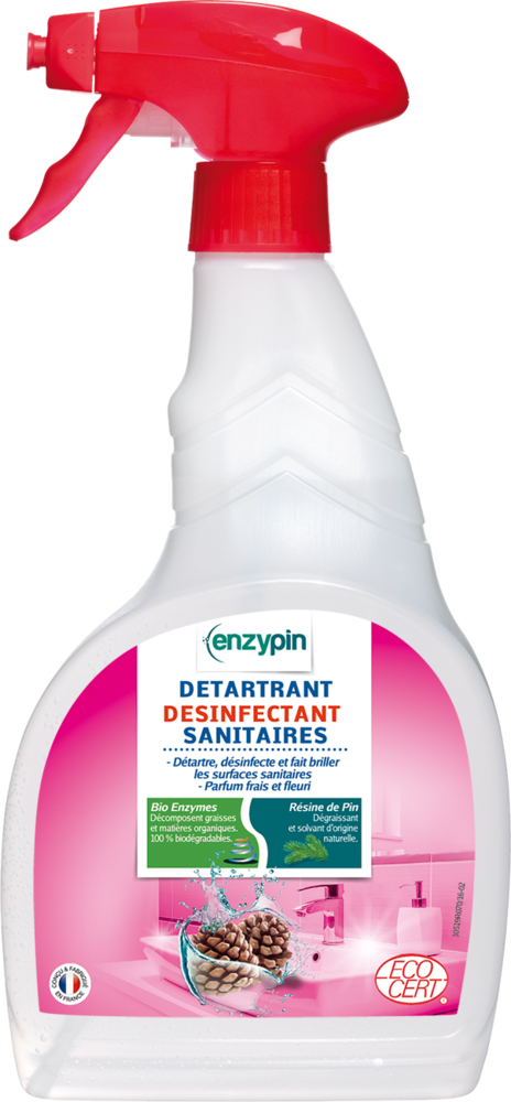 Enzypin Détartrant Désinfectant Sanitaires vapo 750ml