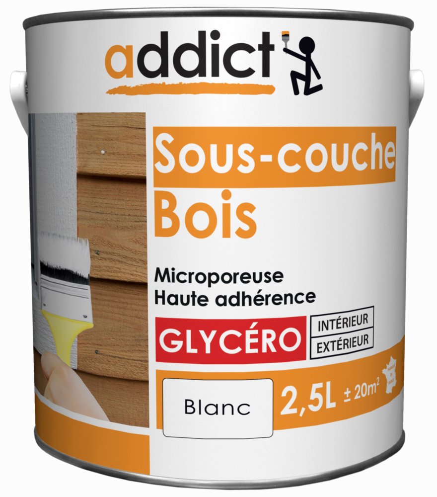 Addict Sous couche Bois 2.5L