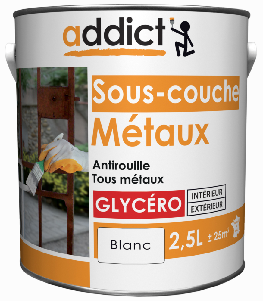 Addict Sous Couche Métaux 2.5L