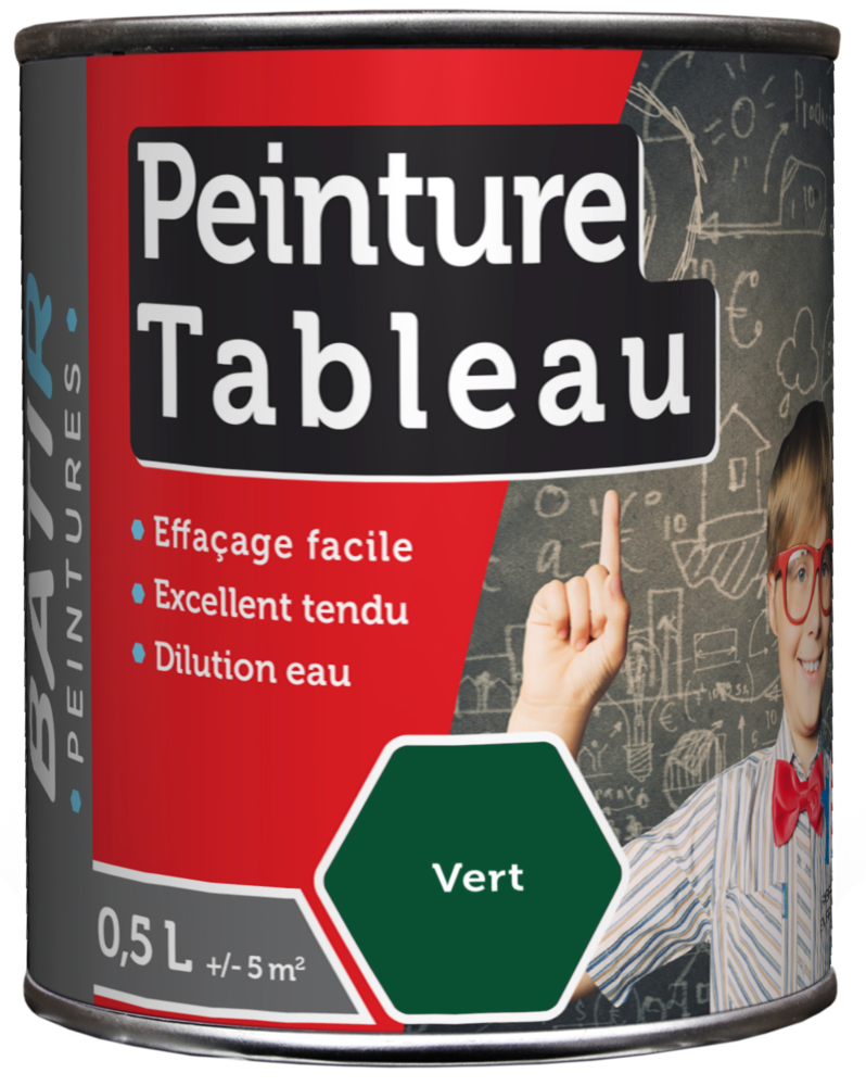 Batir Peinture Tableau 0.5L Vert