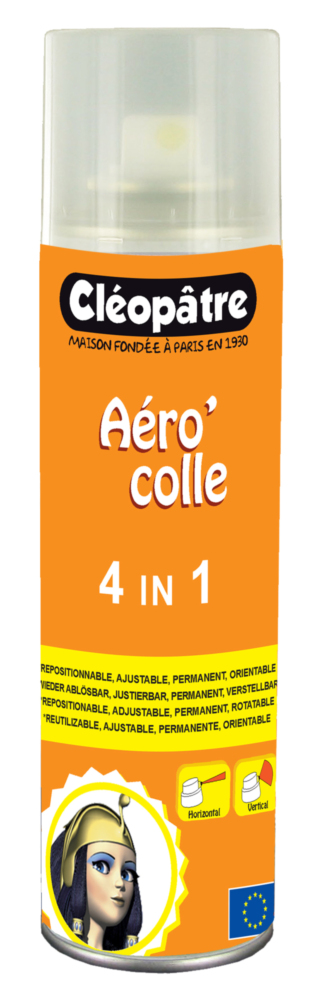 Cléopâtre Aérocol 4 en 1 aérosol de 250ml