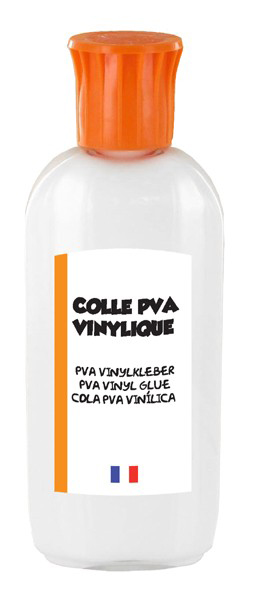 Cléopâtre colle blanche PVA vinylique biberon de 100g
