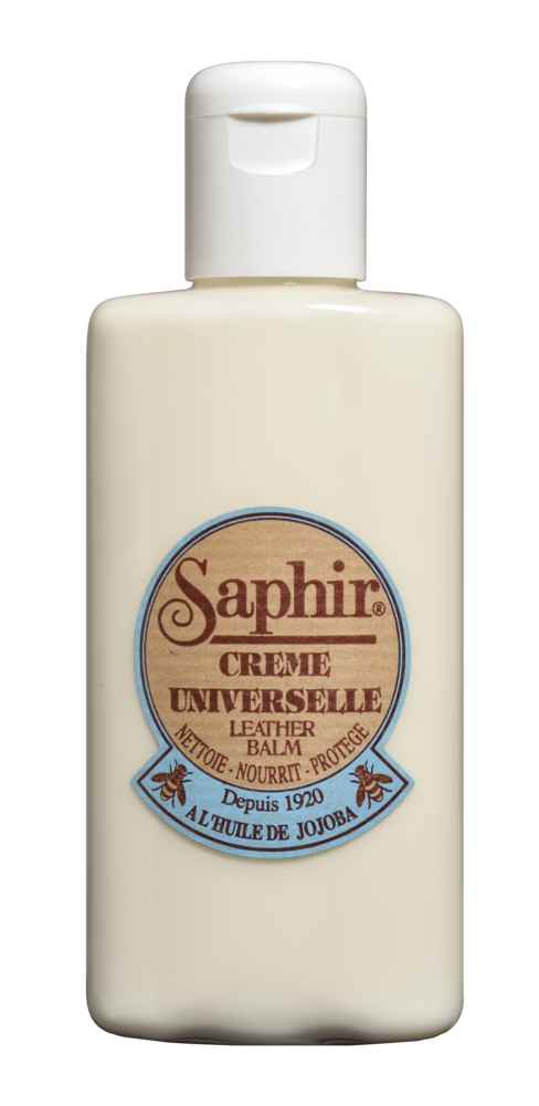 Crème universelle incolore pour le cuir 150 ml, nourrissante et protectrice