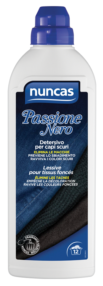 Lessive Liquide pour Tissus Foncés 750ml Passione Nero