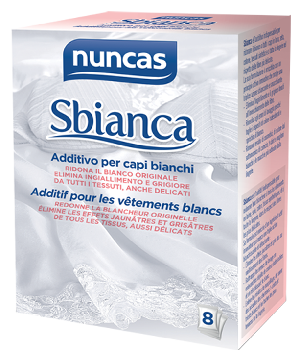 Additif de Lavage pour Linge Blanc boite de 160g Sbianca