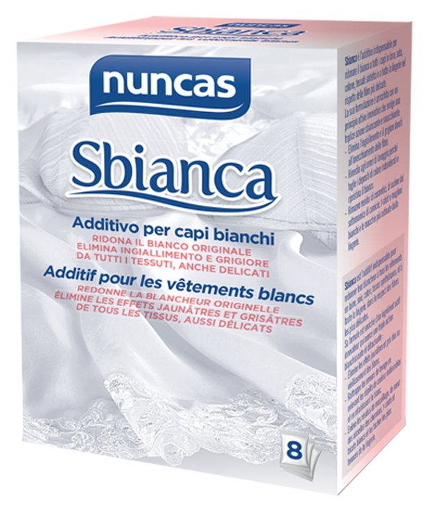 Additif de Lavage Pour Linge Blanc Boite de 160g Sbianca