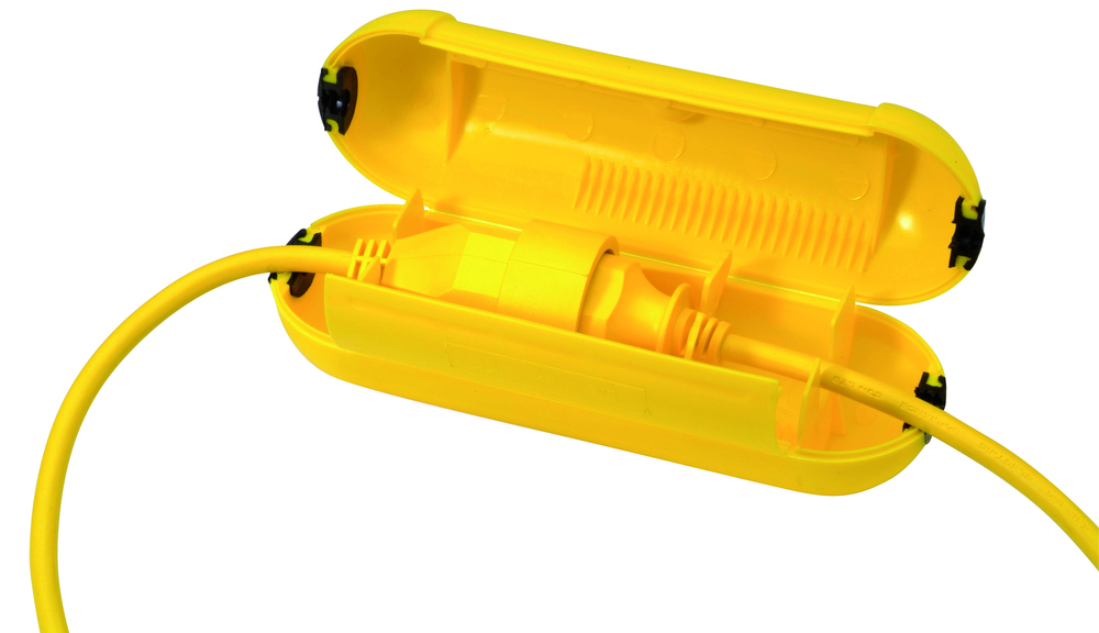 Boitier électrique de sécurité SAFE PR99 jaune robuste