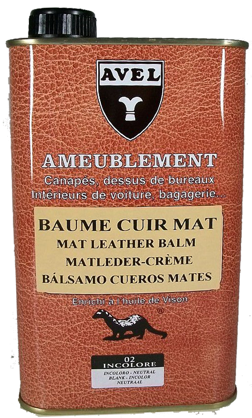 Baume Cuir Mat Incolore 500ml