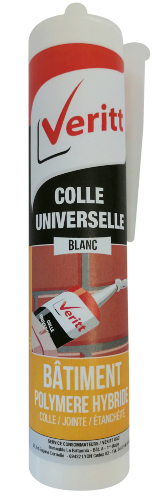 Colle Universelle Polymère Hybride Blanc 290ml