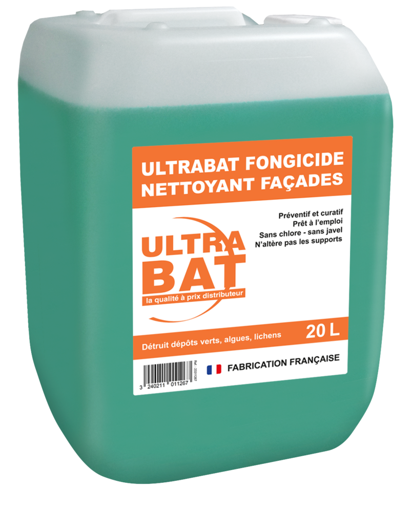 Ultrabat Fongicide Nettoyant Façade 20L