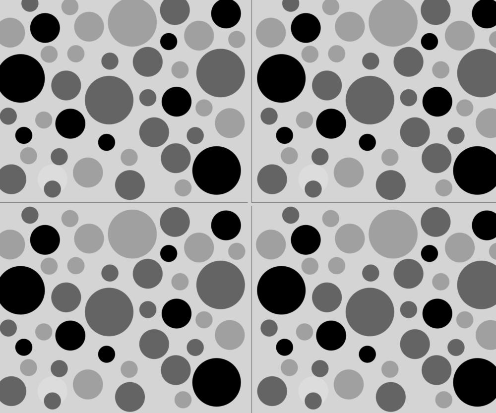 Carrelage Adhésif 3D Bulle Gris