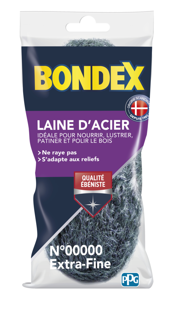 Laine d'Acier Extra-Fine N°00000 sachet de 150g