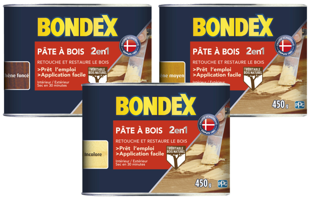 Pâte à Bois 2en1 en Boite de 450gr