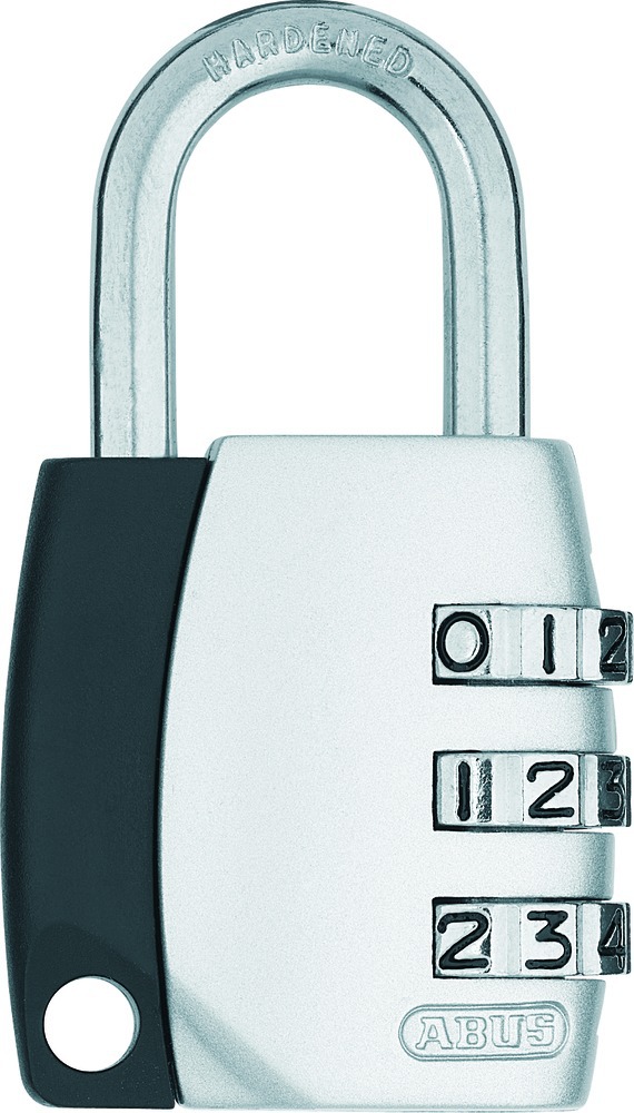 Cadenas à Chiffre Zinc 30 mm Black & White Sous Blister